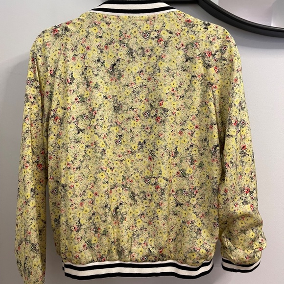 Silk Floral Bomber - Picture 3 of 4